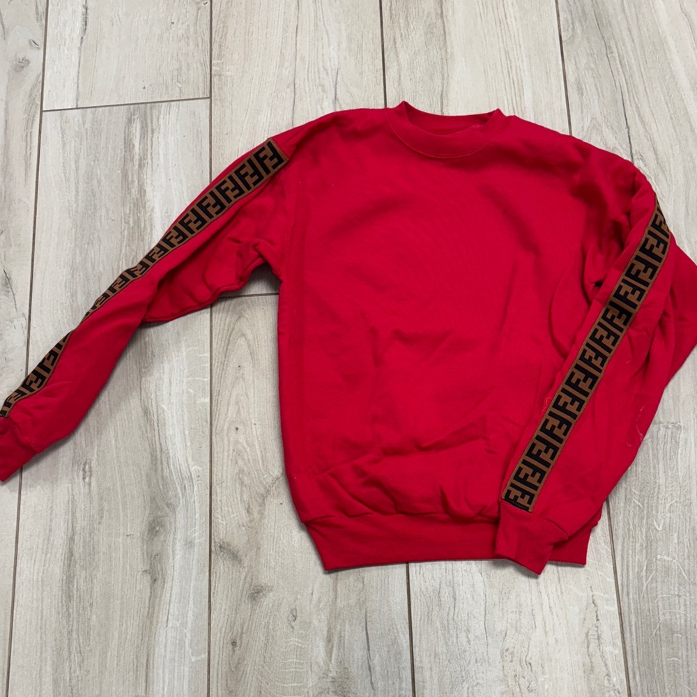 Inspired red sweatshirt